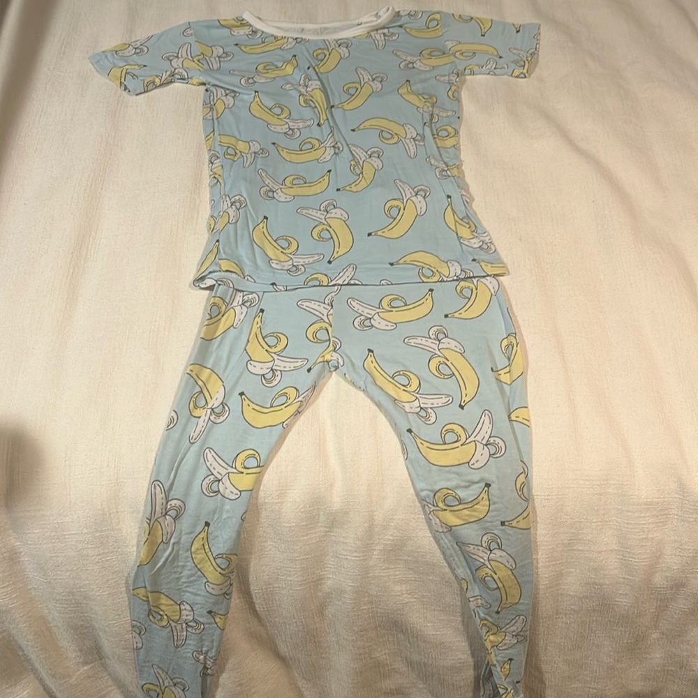 Little Sleepies short sleeved pajama set, size 4T